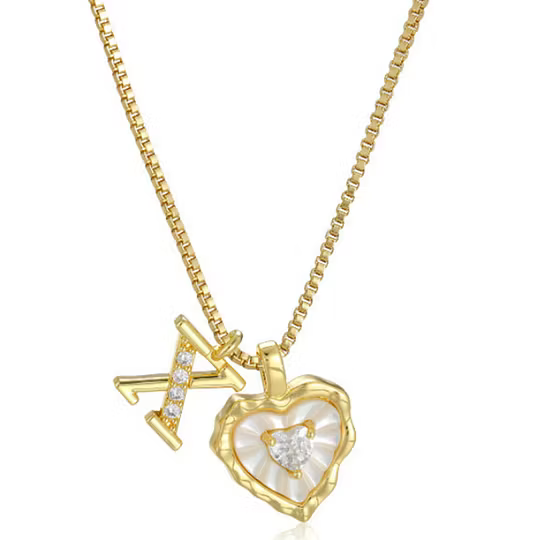 Élisara™ | Collana a Cuore con Iniziale