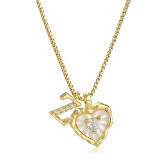 Élisara™ | Collana a Cuore con Iniziale