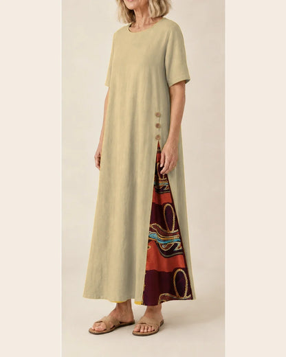 Maurene | Elegante casual lange jurk