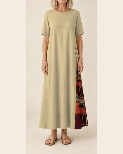 Maurene | Elegante casual lange jurk