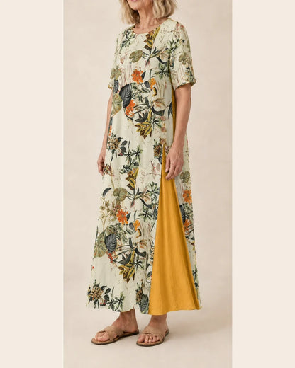 Maurene | Elegante casual lange jurk
