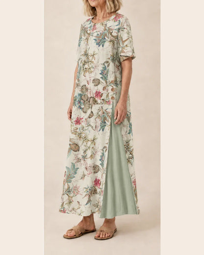 Maurene | Elegante casual lange jurk