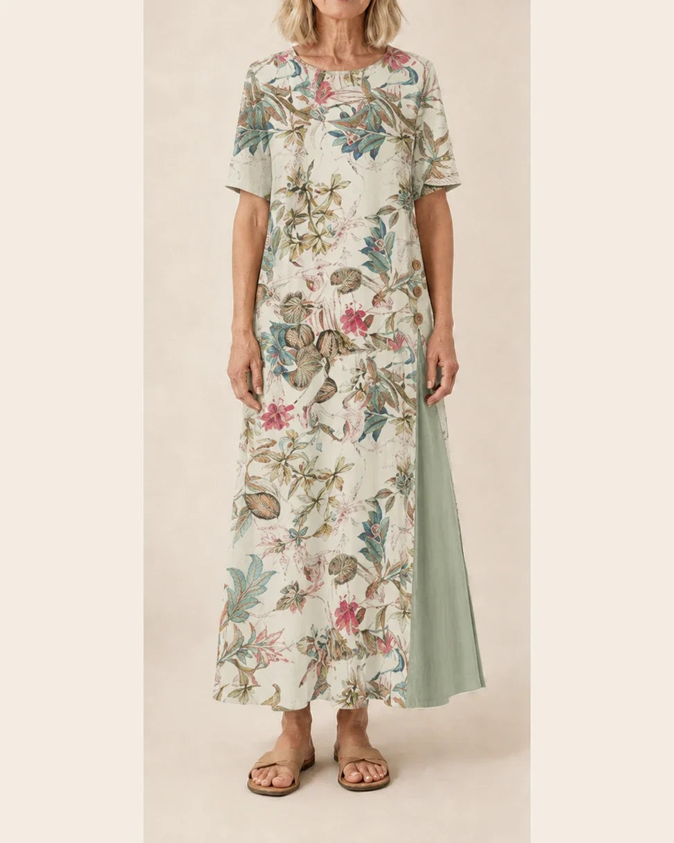 Maurene | Elegante casual lange jurk