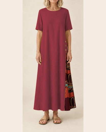 Maurene | Elegante casual lange jurk