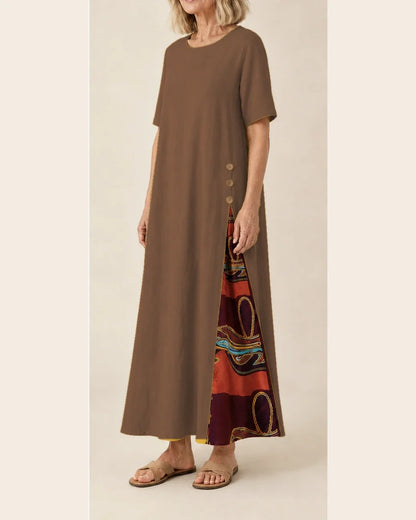 Maurene | Elegante casual lange jurk