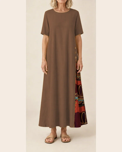 Maurene | Elegante casual lange jurk