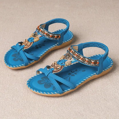 Nadia | Sandali in stile Ibiza che uniscono comfort ed eleganza.