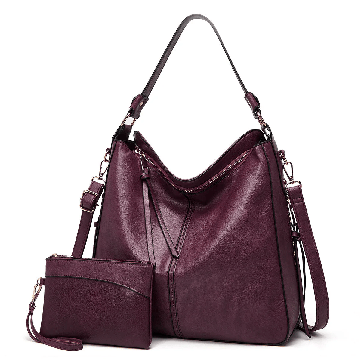 Étoile de Ville | Klassieke vintage leren handtas