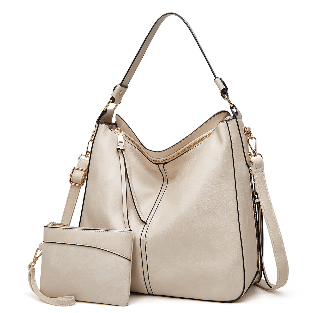 Étoile de Ville | Klassieke vintage leren handtas