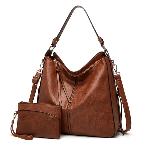 Étoile de Ville | Klassieke vintage leren handtas