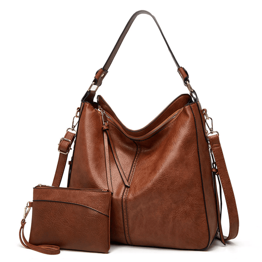 Étoile de Ville | Klassieke vintage leren handtas
