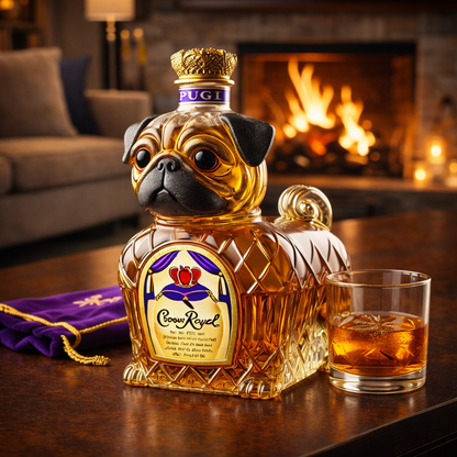 Decanter da whisky – Bulldog Francese – immagine 2
