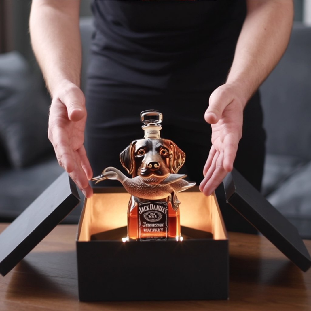 Decanter da whisky – Edizione Caccia – immagine 5