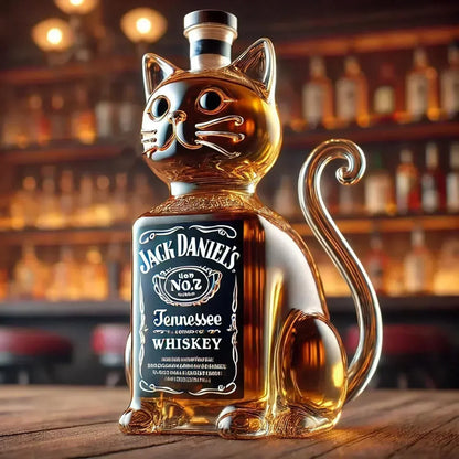 Decanter da whisky – Edizione Gatto – immagine 1