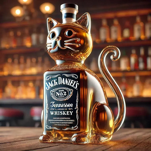 Decanter da whisky – Edizione Gatto – immagine 1