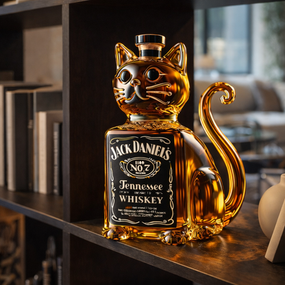 Decanter da whisky – Edizione Gatto – immagine 2