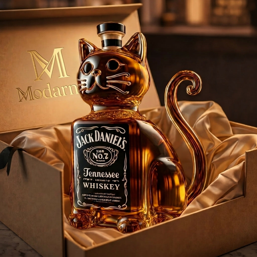 Decanter da whisky – Edizione Gatto – immagine 6