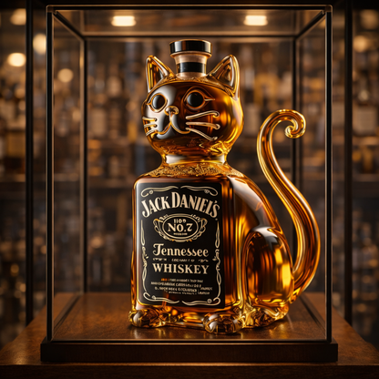 Decanter da whisky – Edizione Gatto – immagine 9