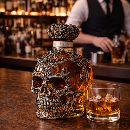 Decanter per whisky - Edizione Teschio