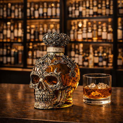 Decanter per whisky - Edizione Teschio