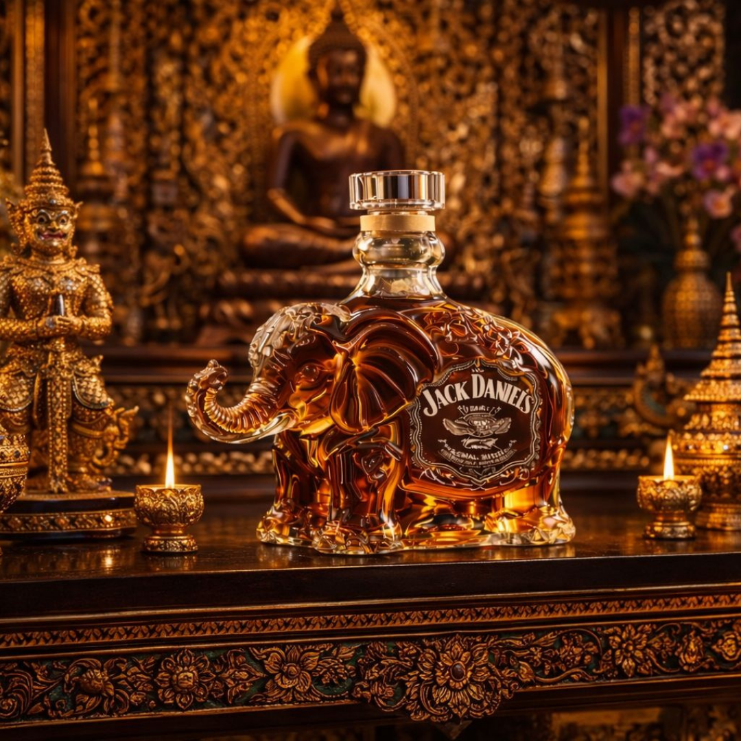 Decanter da whisky – Edizione Elefante – immagine 1