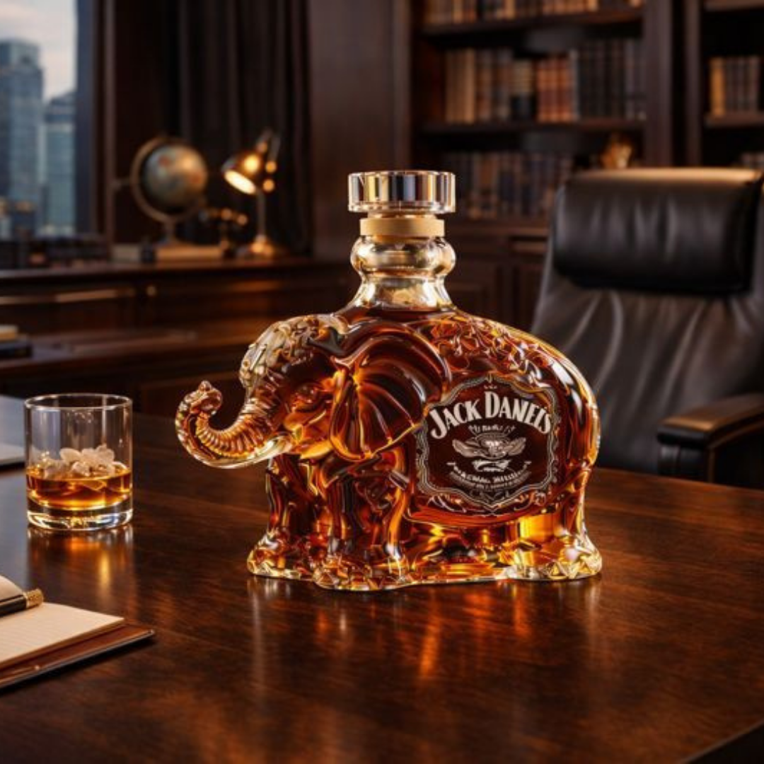 Decanter da whisky – Edizione Elefante – immagine 6