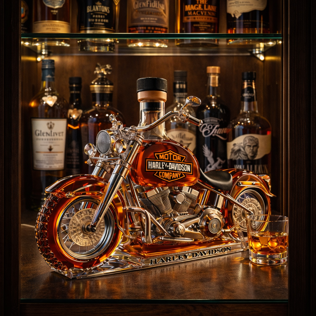 Decanter per whisky - Edizione Harley-Davidson