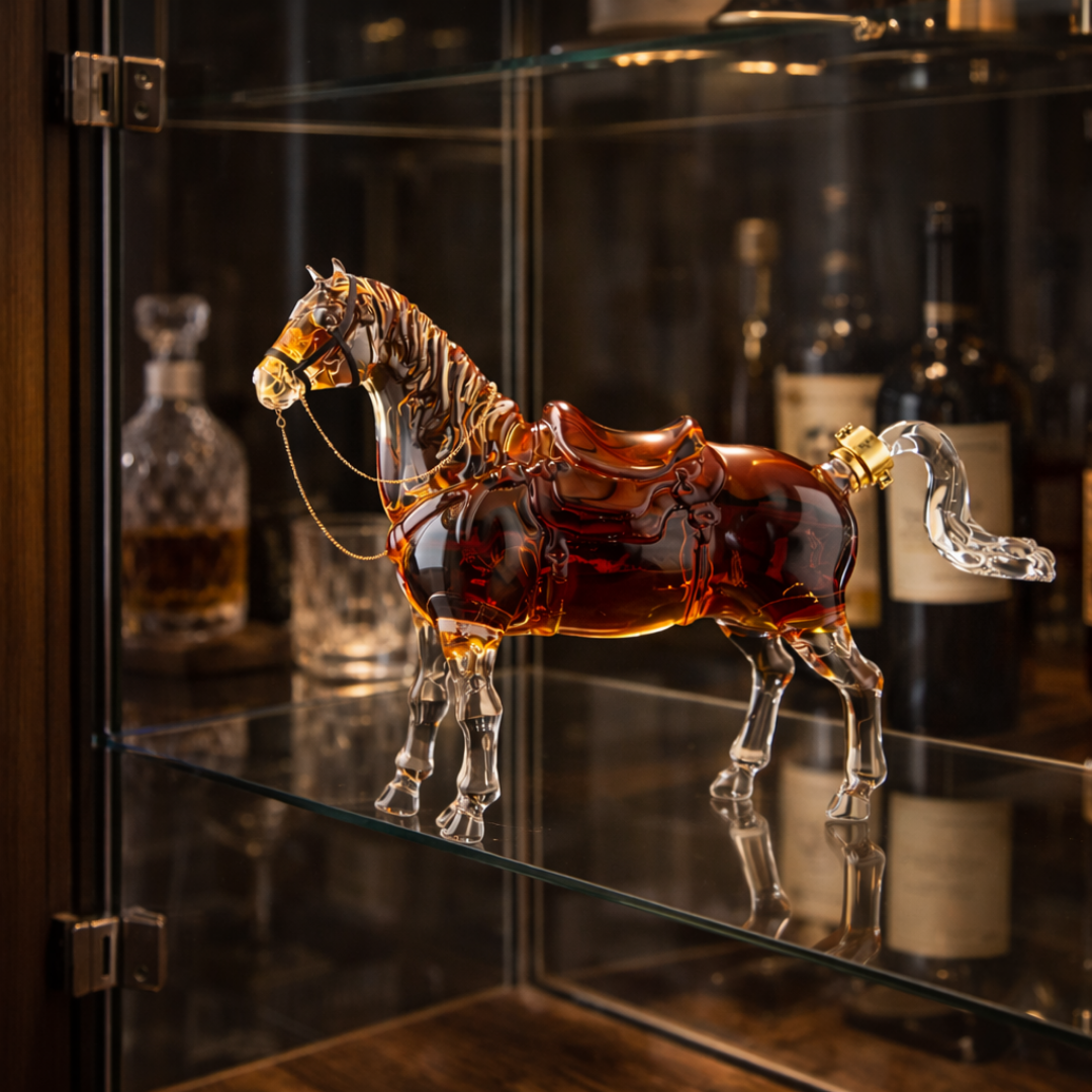 Decanter da whisky – Edizione Cavallo – immagine 1