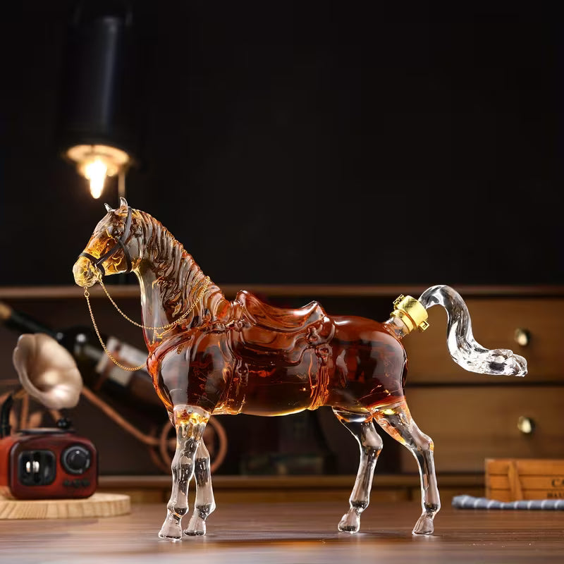 Decanter da whisky – Edizione Cavallo – immagine 2