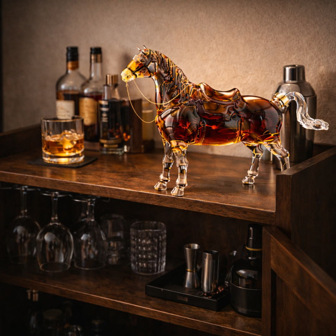 Decanter da whisky – Edizione Cavallo – immagine 4