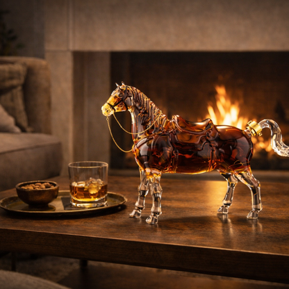 Decanter da whisky – Edizione Cavallo – immagine 5