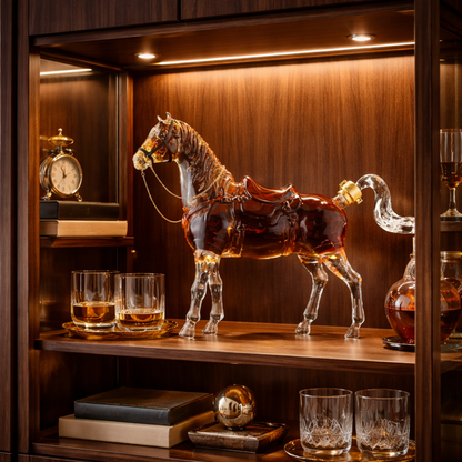 Decanter da whisky – Edizione Cavallo – immagine 7