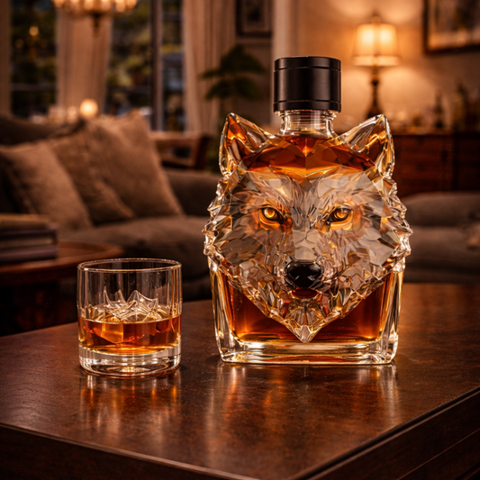 Decanter per whisky – Edizione Wolf