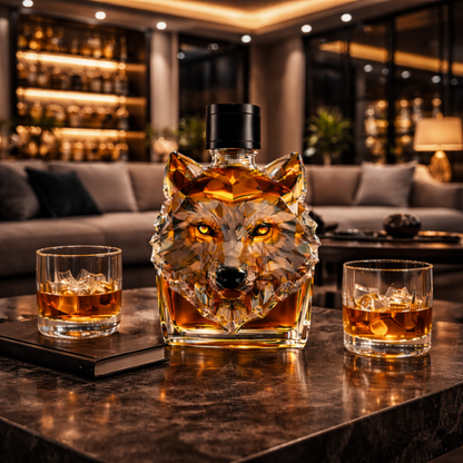 Decanter per whisky – Edizione Wolf