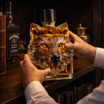 Decanter per whisky – Edizione Wolf