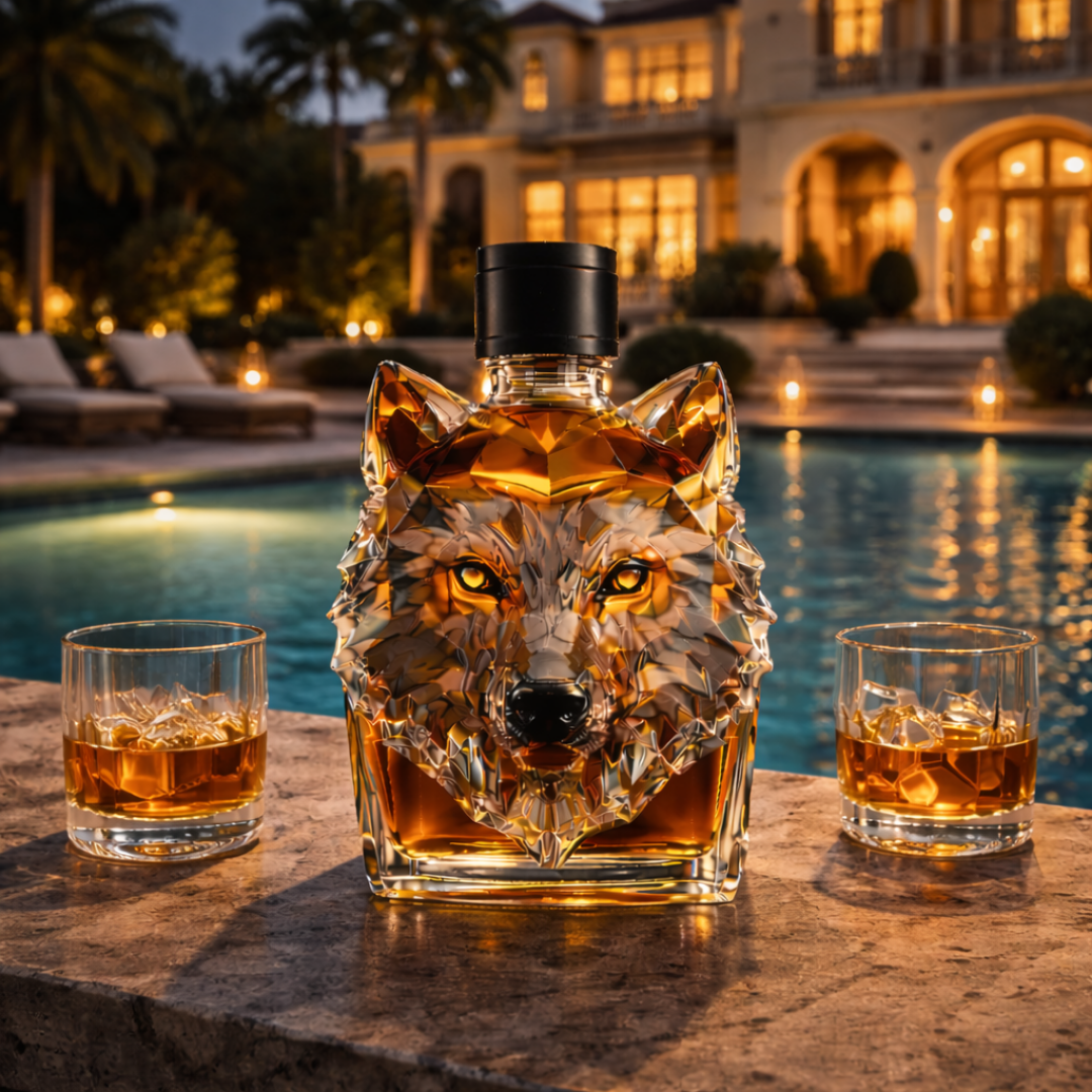 Decanter per whisky – Edizione Wolf