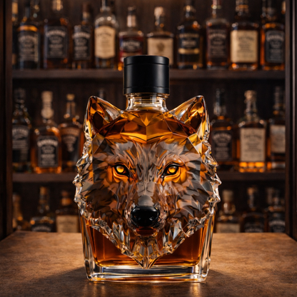Decanter per whisky – Edizione Wolf