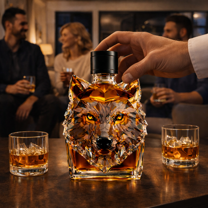 Decanter per whisky – Edizione Wolf