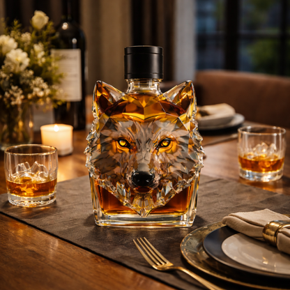 Decanter per whisky – Edizione Wolf