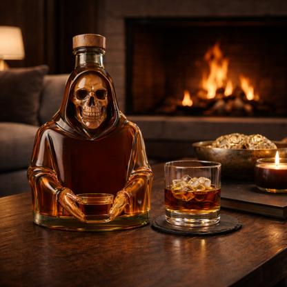 Decanter da whisky – Edizione Teschio – immagine 1