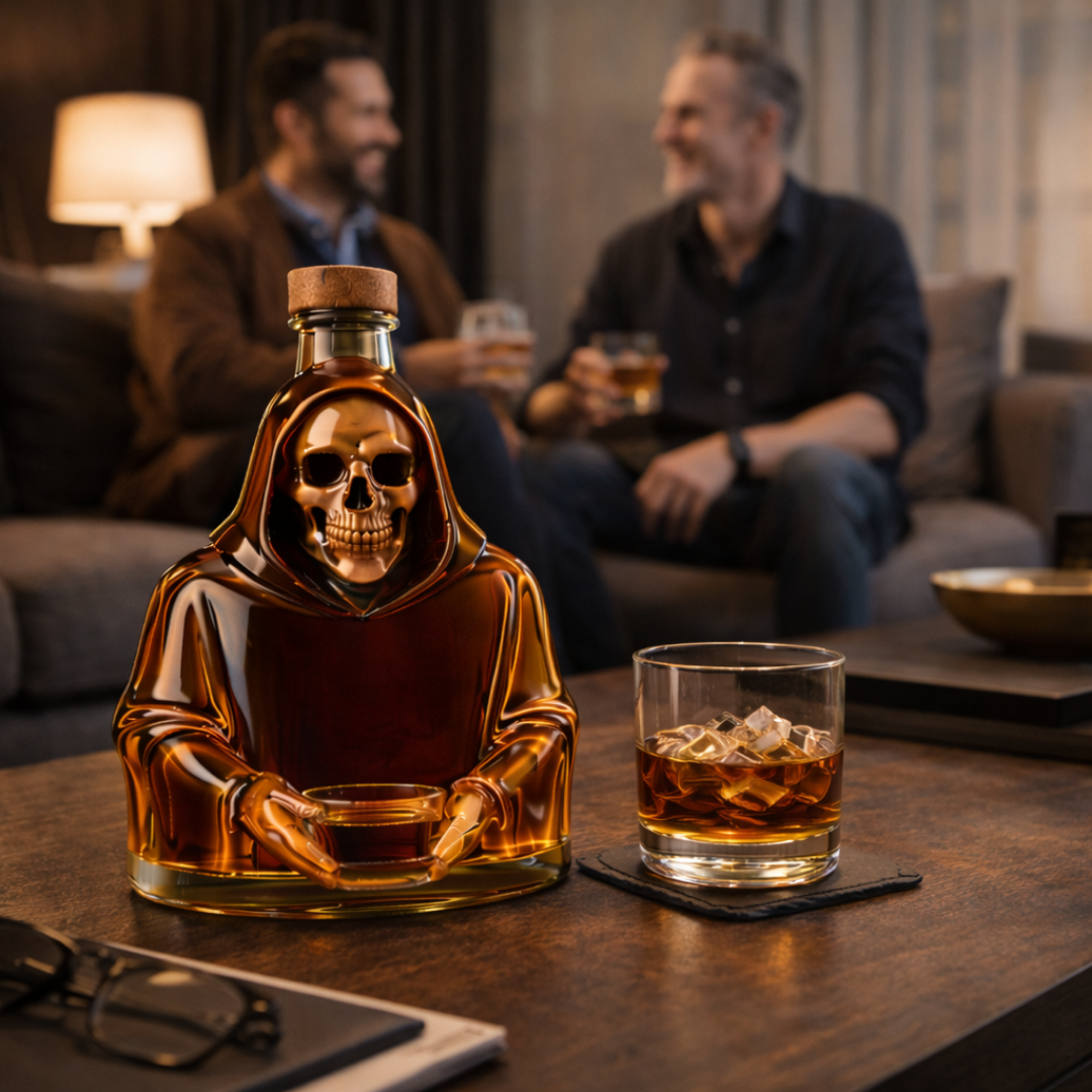 Decanter da whisky – Edizione Teschio – immagine 2