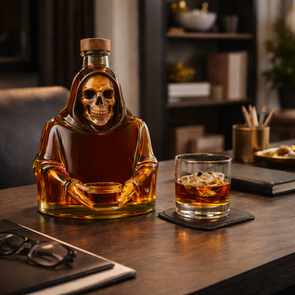 Decanter da whisky – Edizione Teschio – immagine 5