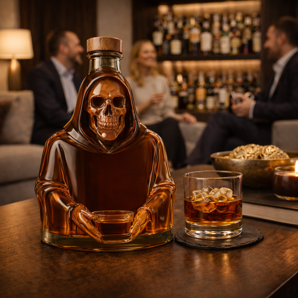 Decanter da whisky – Edizione Teschio – immagine 6