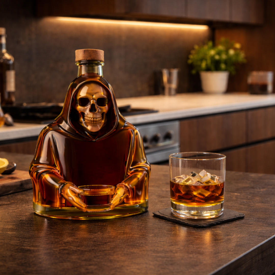 Decanter da whisky – Edizione Teschio – immagine 7