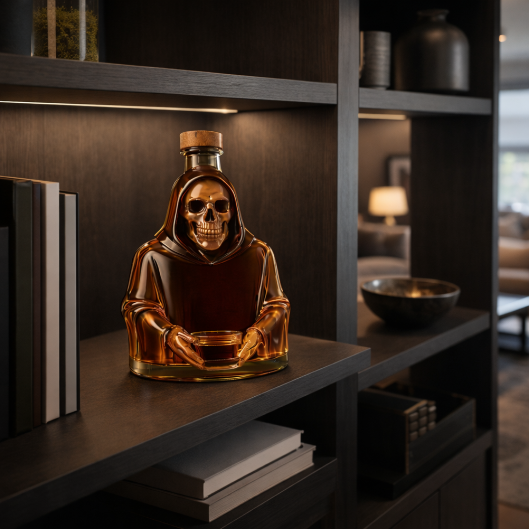 Decanter da whisky – Edizione Teschio – immagine 8