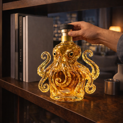 Decanter da whisky – Edizione Polpo – immagine 2