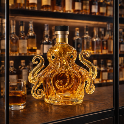 Decanter da whisky – Edizione Polpo – immagine 4