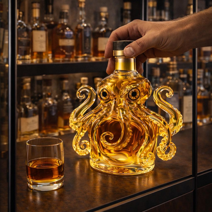 Decanter da whisky – Edizione Polpo – immagine 7
