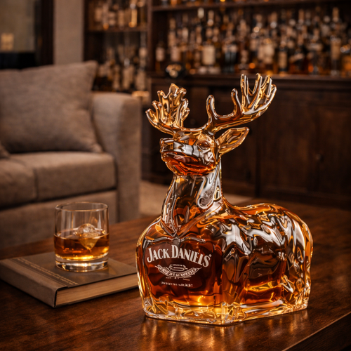 Decanter da whisky – Edizione Renna – immagine 1