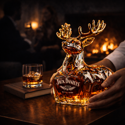 Decanter da whisky – Edizione Renna – immagine 3